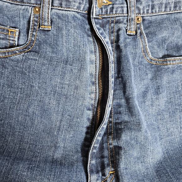 Dearborn Jeans Mens 30X29.5 (Tag 33) Blue Straight Leg Made In USA Denim Relaxed - Picture 3 of 10